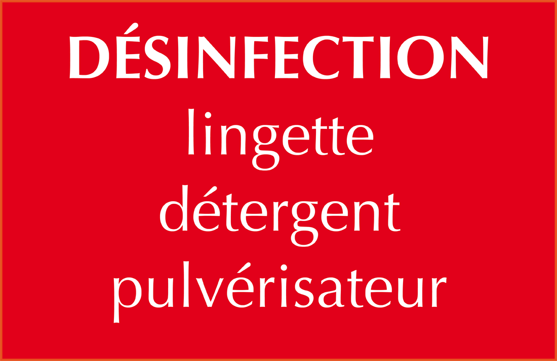 Boudon Vitrolles désinfection